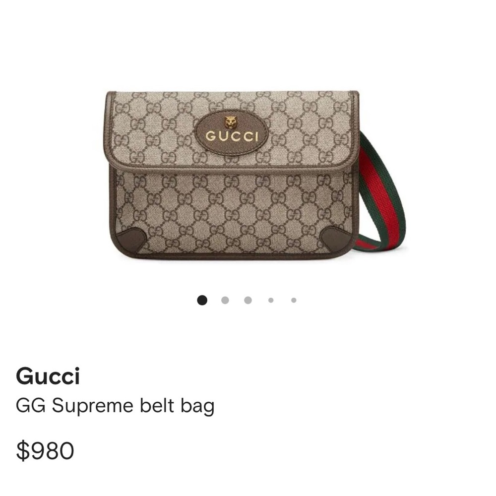 Gucci Supreme Belt Bag - Beautiful Condition